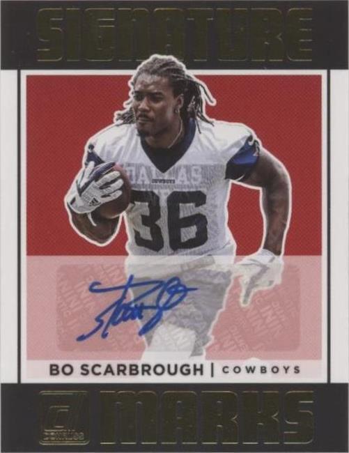 2018 Panini Donruss Bo Scarbrough #SM-BS