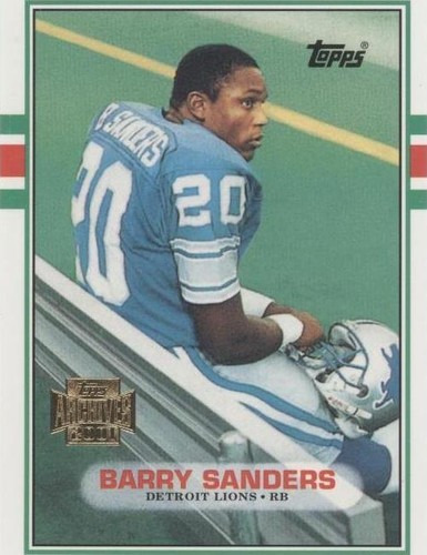 2001 Topps Archives Barry Sanders #25