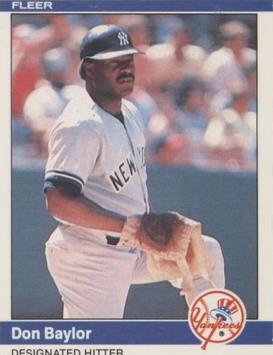 1984 Fleer - Don Baylor #119