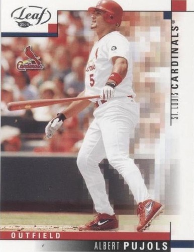 2003 Leaf - Albert Pujols #243