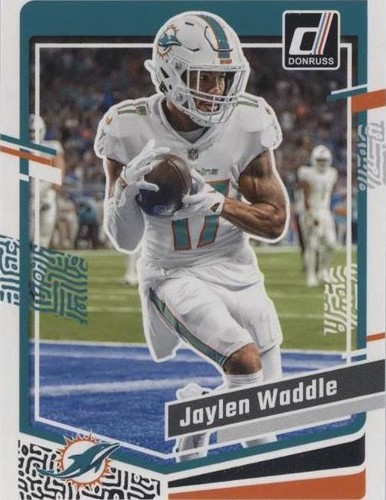 2023 Panini Donruss Jaylen Waddle #185