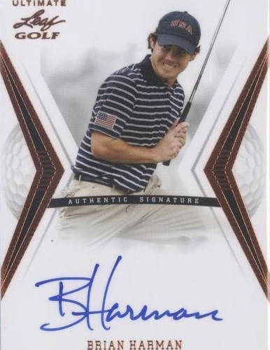 2012 Leaf Ultimate - Brian Harman #BA-BH2