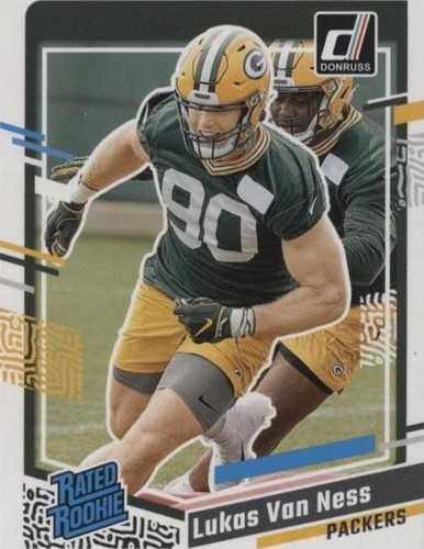 2023 Panini Donruss Lukas Van Ness #336
