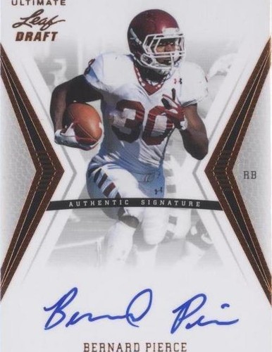 2012 Ultimate Leaf Draft Bernard Pierce #BP1
