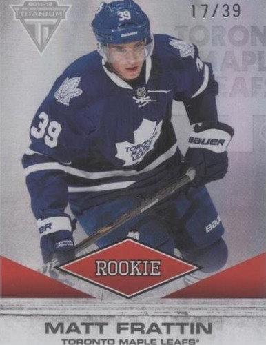 2011-12 Panini Titanium - Matt Frattin #156