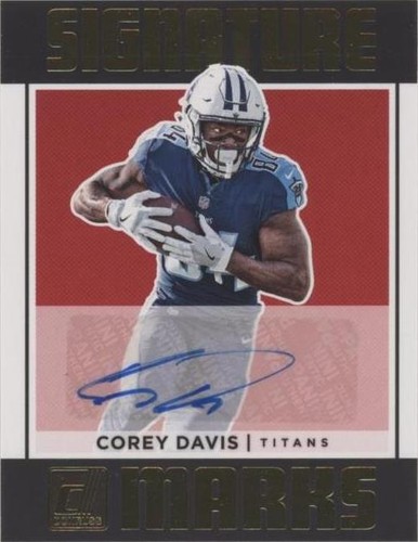 2018 Panini Donruss Corey Davis #SM-CD