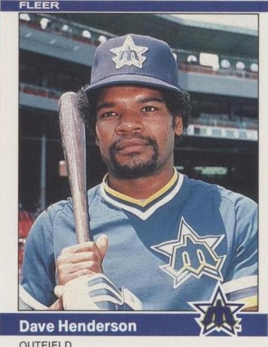 1984 Fleer - Dave Henderson #611