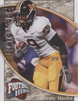 2009 Upper Deck Football Heroes Jeremy Maclin #105