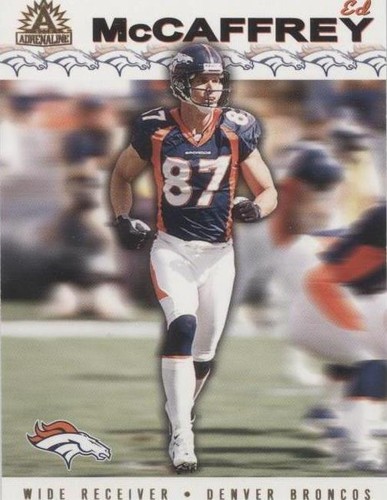 2002 Pacific Adrenaline Ed McCaffrey #87