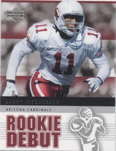 2005 Upper Deck Rookie Debut Larry Fitzgerald #1