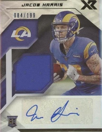 2021 Panini XR Jacob Harris #RSA-JHA