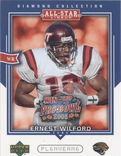 2004 Upper Deck Diamond Collection All-Star Lineup Ernest Wilford #AS55