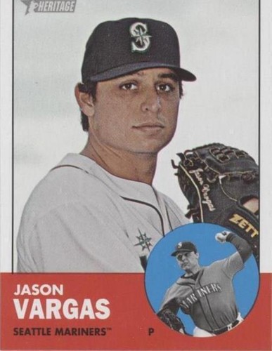 2012 Topps Heritage - Jason Vargas #383