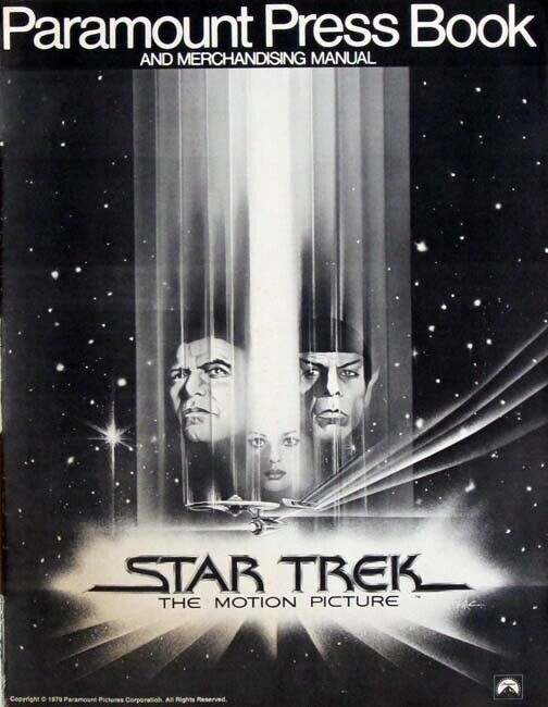 STAR TREK: THE MOTION PICTURE great movie PRESSBOOK 1979