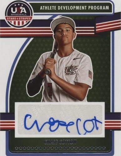 2023 Panini USA Baseball Stars & Stripes - Chase Cotton #ADPS-CC