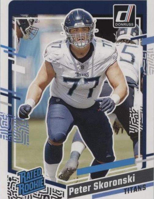 2023 Panini Donruss Peter Skoronski #395