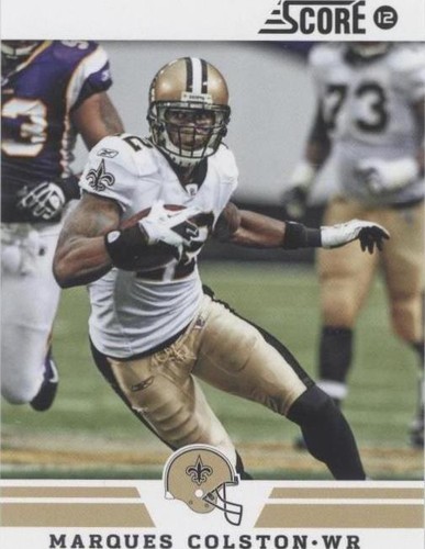 2012 Score Marques Colston #27