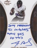 2015 Leaf Trinity Justin Hardy #TS-JH3