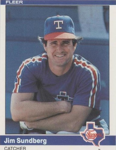 1984 Fleer - Jim Sundberg #431