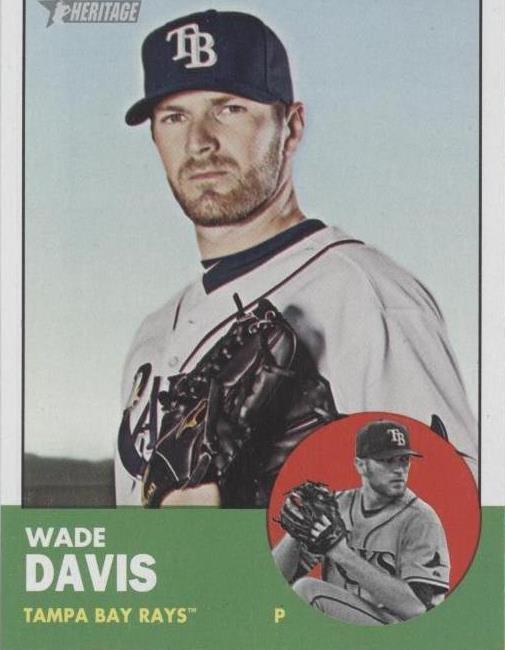 2012 Topps Heritage - Wade Davis #109