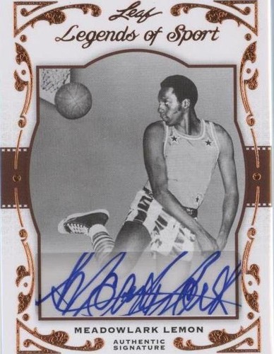 2011 Leaf Legends of Sport - Meadowlark Lemon #BA-51