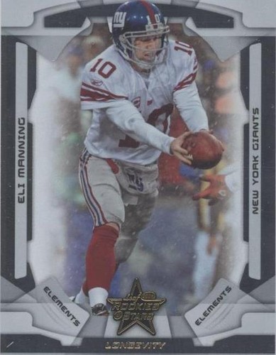 2008 Leaf Rookies & Stars Longevity Eli Manning #115