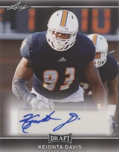2017 Leaf Draft Keionta Davis #A-KD1