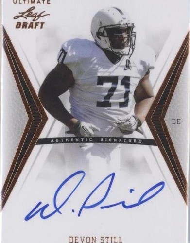 2012 Ultimate Leaf Draft Devon Still #DS1