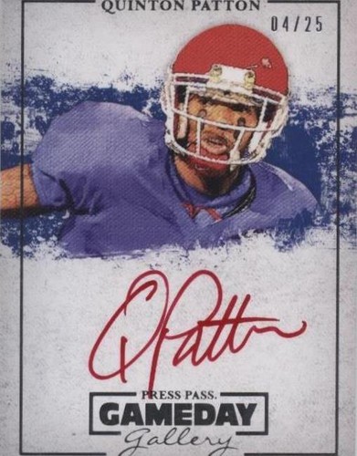 2013 Press Pass Quinton Patton #GG-QP