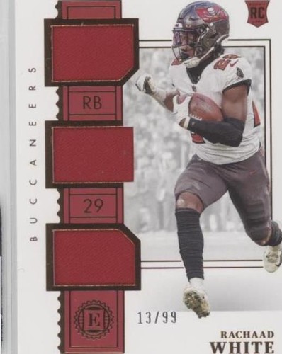 2022 Encased Rachaad White Rookie Endorsement Sapphire RC