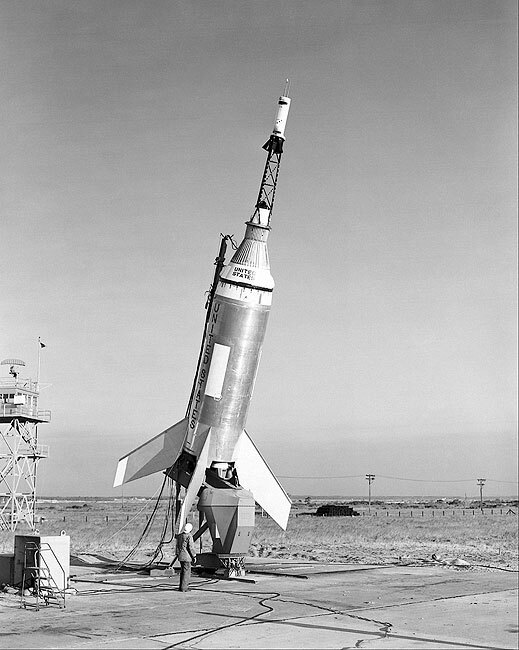LITTLE JOE TEST ROCKET NASA 8x10 GLOSSY PHOTO PRINT