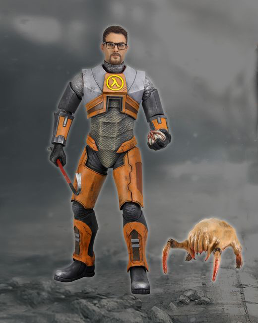 NECA Half-life 2 Gordon Freeman Action Figure for sale