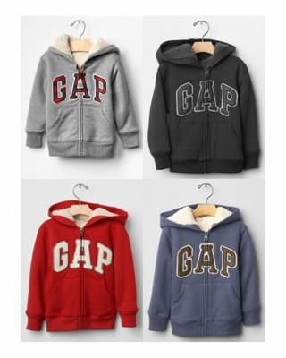 Толстовка с капюшоном и логотипом NWT GAP на мягкой подкладке из шерпы для мальчиков 18–24 месяцев, 2 года, 3 года, 4 года, 5 лет