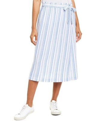 Женская юбка в полоску Tommy Bahama, Турецкое море, Маленький размер