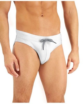 

INC Мужские белые шорты на шнуровке, эластичные шорты, Белый, 100123355MN