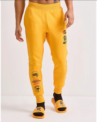 Yellow hot sale champion sweats