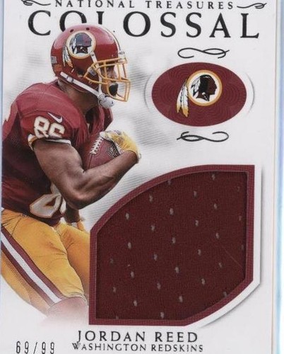 2016 Panini National Treasures Jordan Reed #26