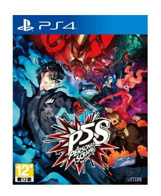 Persona 5 Scramble The Phantom Strikers PlayStation PS4 2020 Chinese Pre-Owned