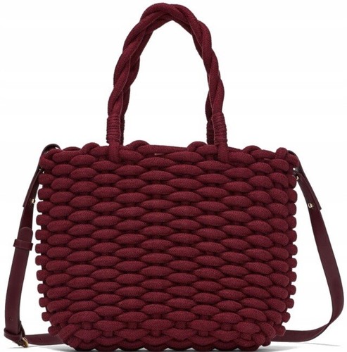 ZARA【NEW】ROPE SHOULDER BAG ROPE SHOULDER BAG - Maroon | ZARA Australia