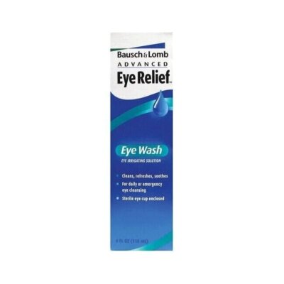 Bausch & Lomb Advanced Eye Wash Irrigation Solution, 4 oz