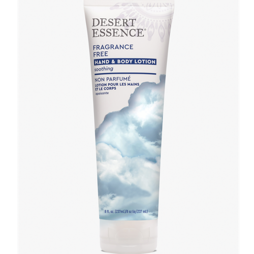 Desert Essence Fragrance Free Hand and Body Lotion 8 fl oz Lotion