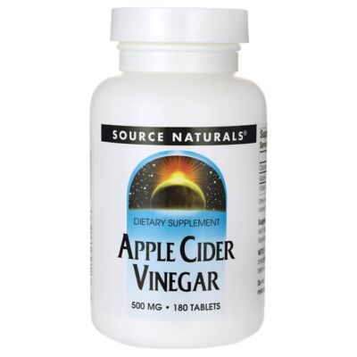 Source Naturals Яблочный уксус 500 мг 180 таблеток