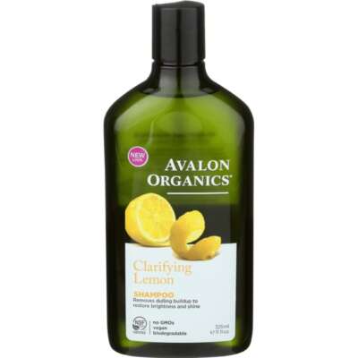 Avalon Organics Clarifying Lemon Shampoo 11 жидких унций Liq