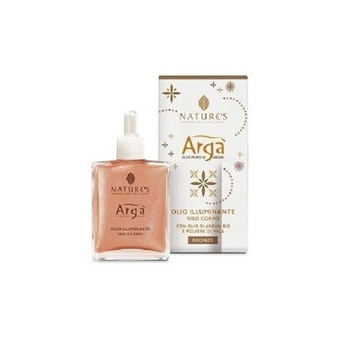 Nature's Arga' Olio Illuminante Viso e Corpo Bronze 30 ml