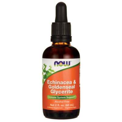 NOW Foods Echinacea & Goldenseal Glycerite 2 жидких унции Liq