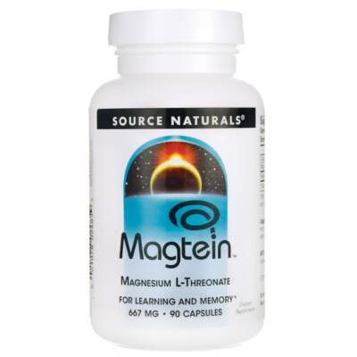 Source Naturals Magtein 667 мг 90 капсул