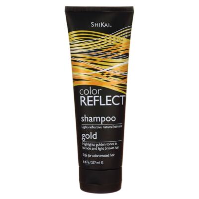 Шампунь ShiKai Color Reflect Gold Shampoo 8 жидких унций Liq