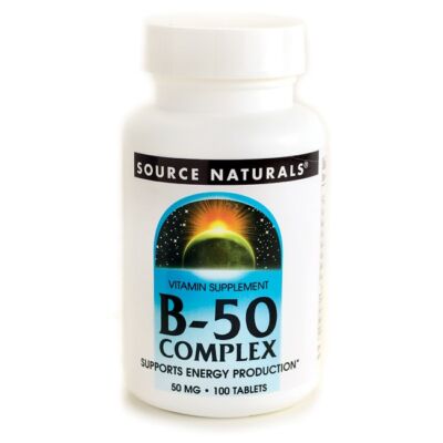 Комплекс Source Naturals B-50 50 мг 100 таблеток