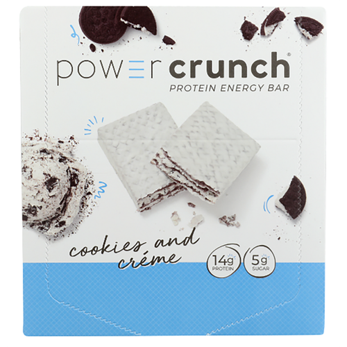 Исследовательская группа BioNutritional Power Crunch Protein Energy Bar, печенье и сливки