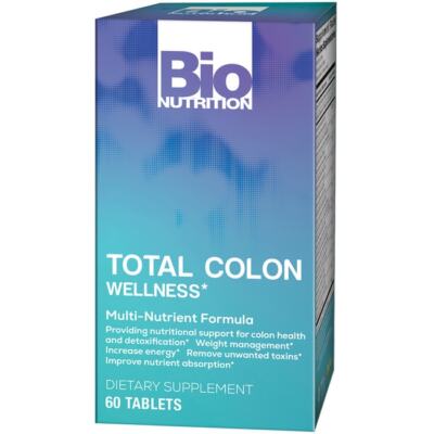 Bio Nutrition Total Colon Wellness 60 Tabs